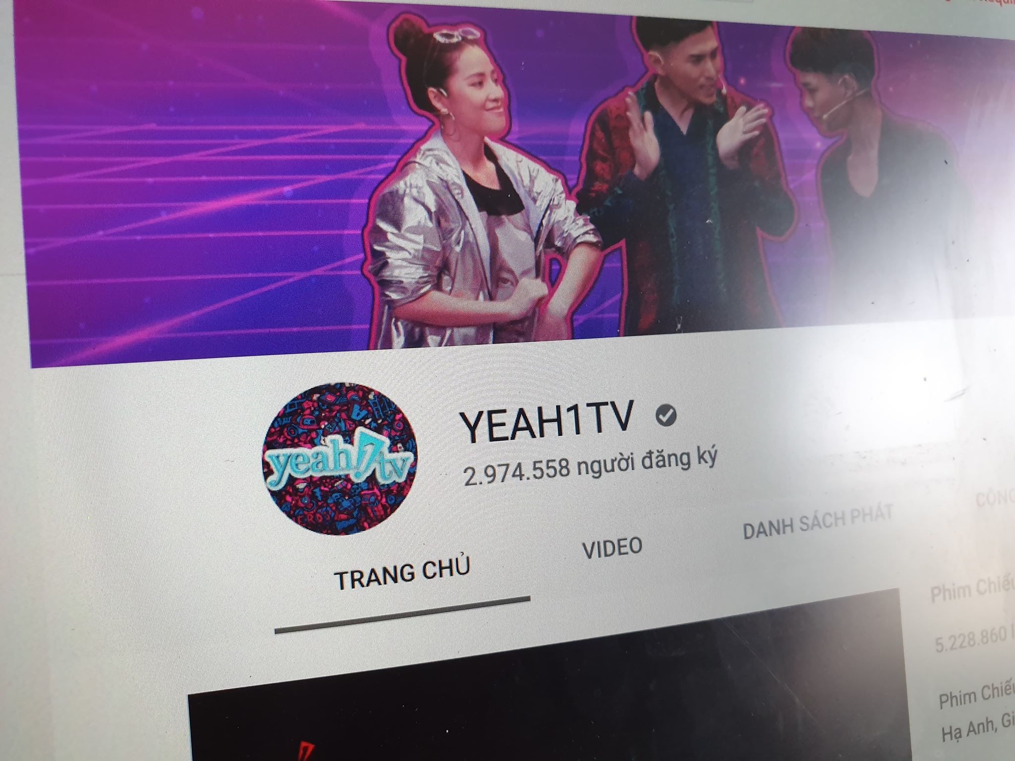 Yeah1 gia hạn thêm 2 tuần với Youtube về thỏa thuận lưu trữ nội dung