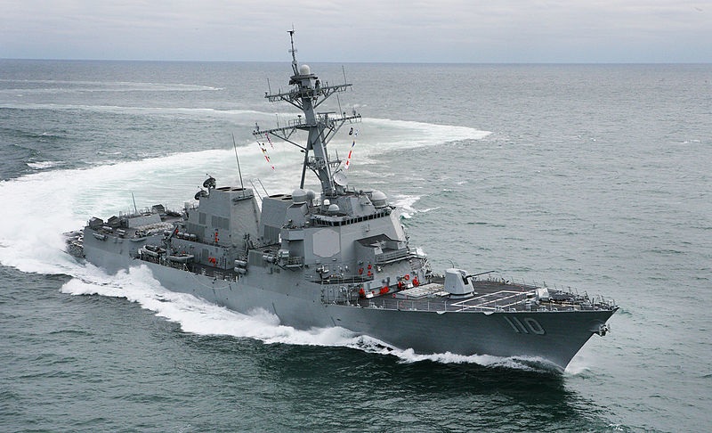 Từ chối thao diễn hải quân ở Trung Quốc, Mỹ đưa tàu chiến qua eo biển Đài Loan