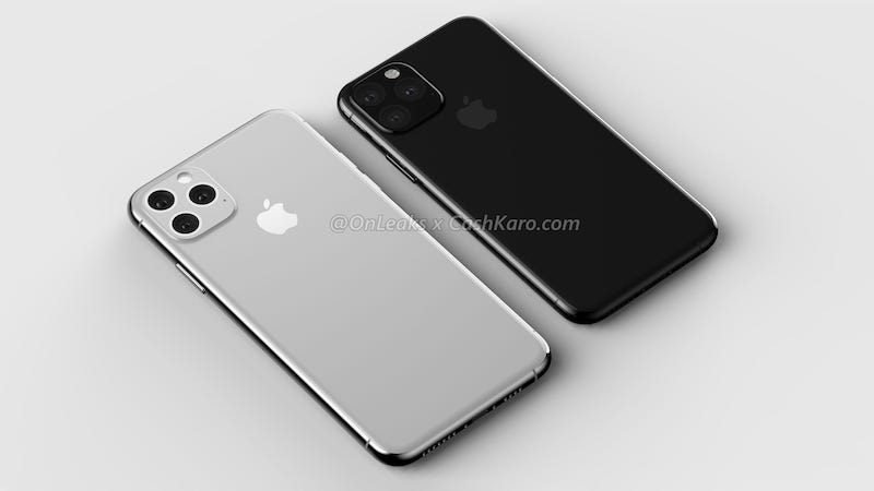 iPhone XI và iPhone XI Max sẽ dày hơn, 3 camera hình tam giác