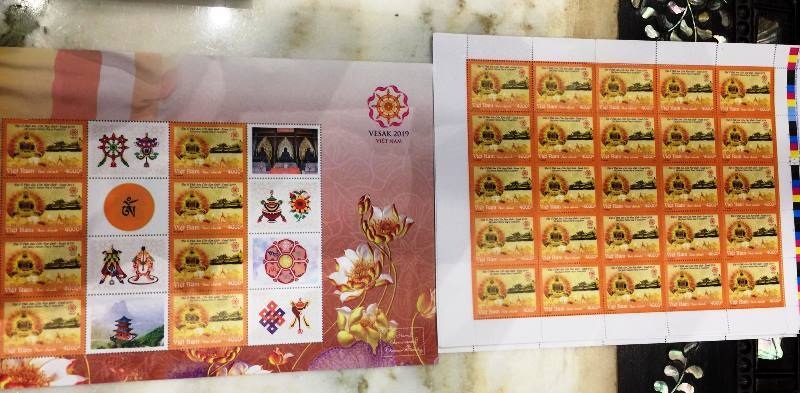 Phát hành đặc biệt bộ tem “Chào mừng Đại lễ Phật đản Liên hợp Quốc – Vesak 2019”