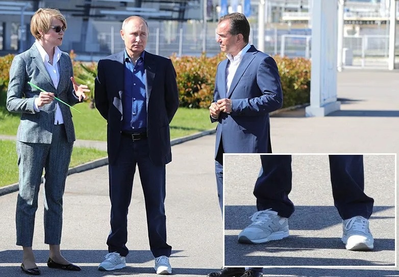 Đôi giày thời thượng gây chú ý của Tổng thống Putin