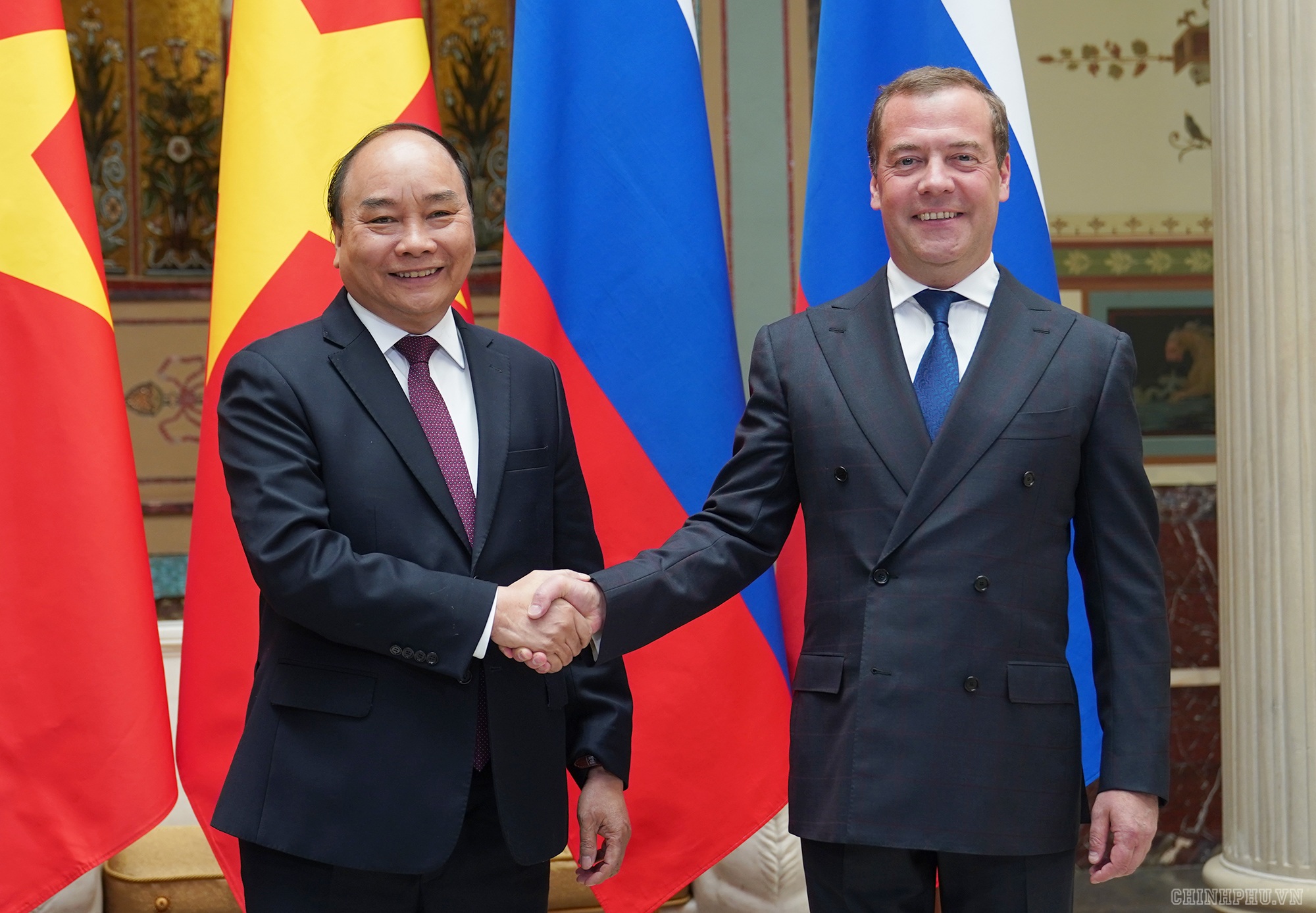 Thủ tướng Việt - Nga nhấn mạnh hợp tác quan trọng về quốc phòng, an ninh