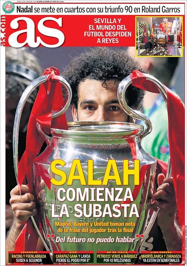 Nhật ký chuyển nhượng ngày 3/6: Salah được định giá 180 triệu bảng