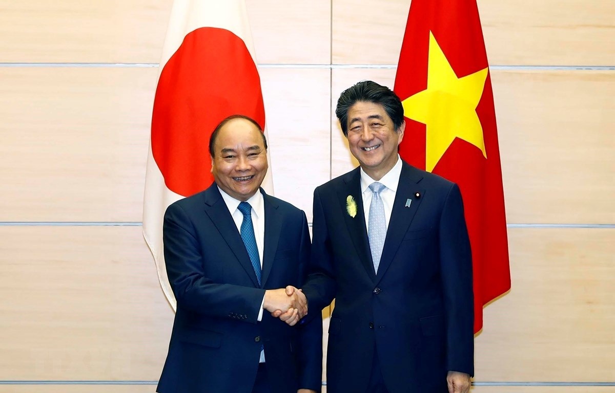 Thủ tướng Nguyễn Xuân Phúc hội đàm với Thủ tướng Nhật Bản Shinzo Abe