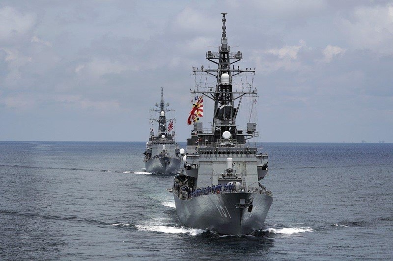 Nhật Bản lần đầu tăng hiện diện quân sự ở biển Đông