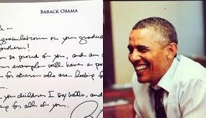 Lá thư ông Obama tự tay viết cho tù nhân được khoan hồng gây "sốt"