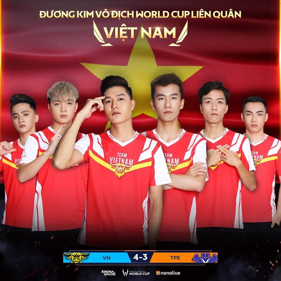 Việt Nam lần đầu lên ngôi vô địch thế giới một giải đấu thể thao điện tử