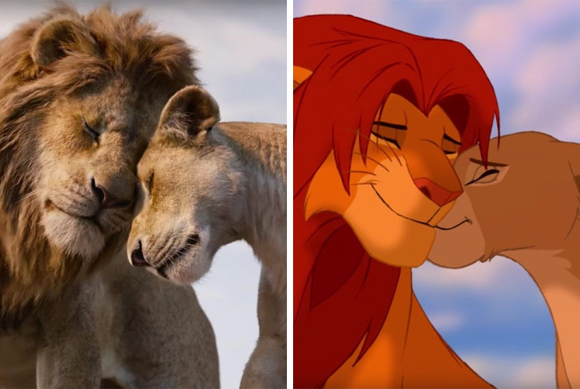 18 khoảnh khắc đẹp không đổi thay của “Vua sư tử” qua hai phiên bản