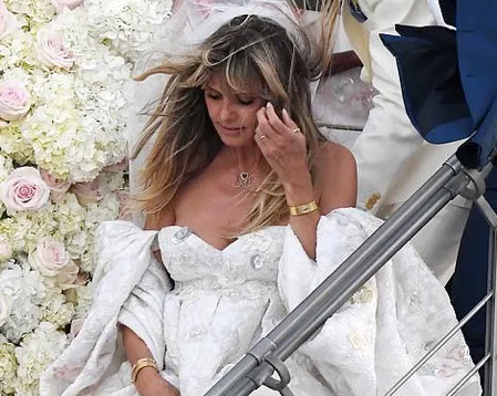Heidi Klum đẹp tựa nữ thần trong lần hai cưới ông xã kém 17 tuổi
