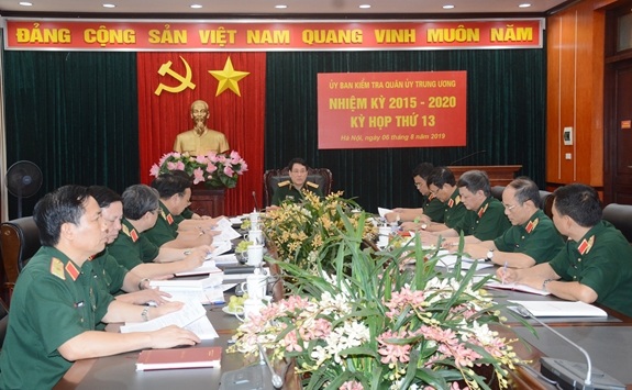 Ủy ban Kiểm tra Quân ủy Trung ương đề nghị thi hành kỷ luật đảng viên và quân nhân