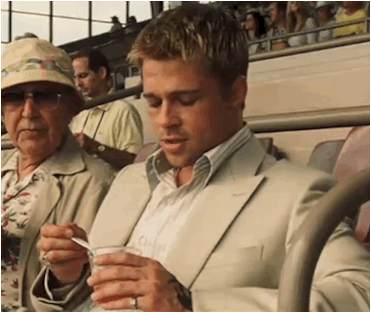 Brad Pitt dành cả sự nghiệp đóng phim để diễn cảnh... ăn