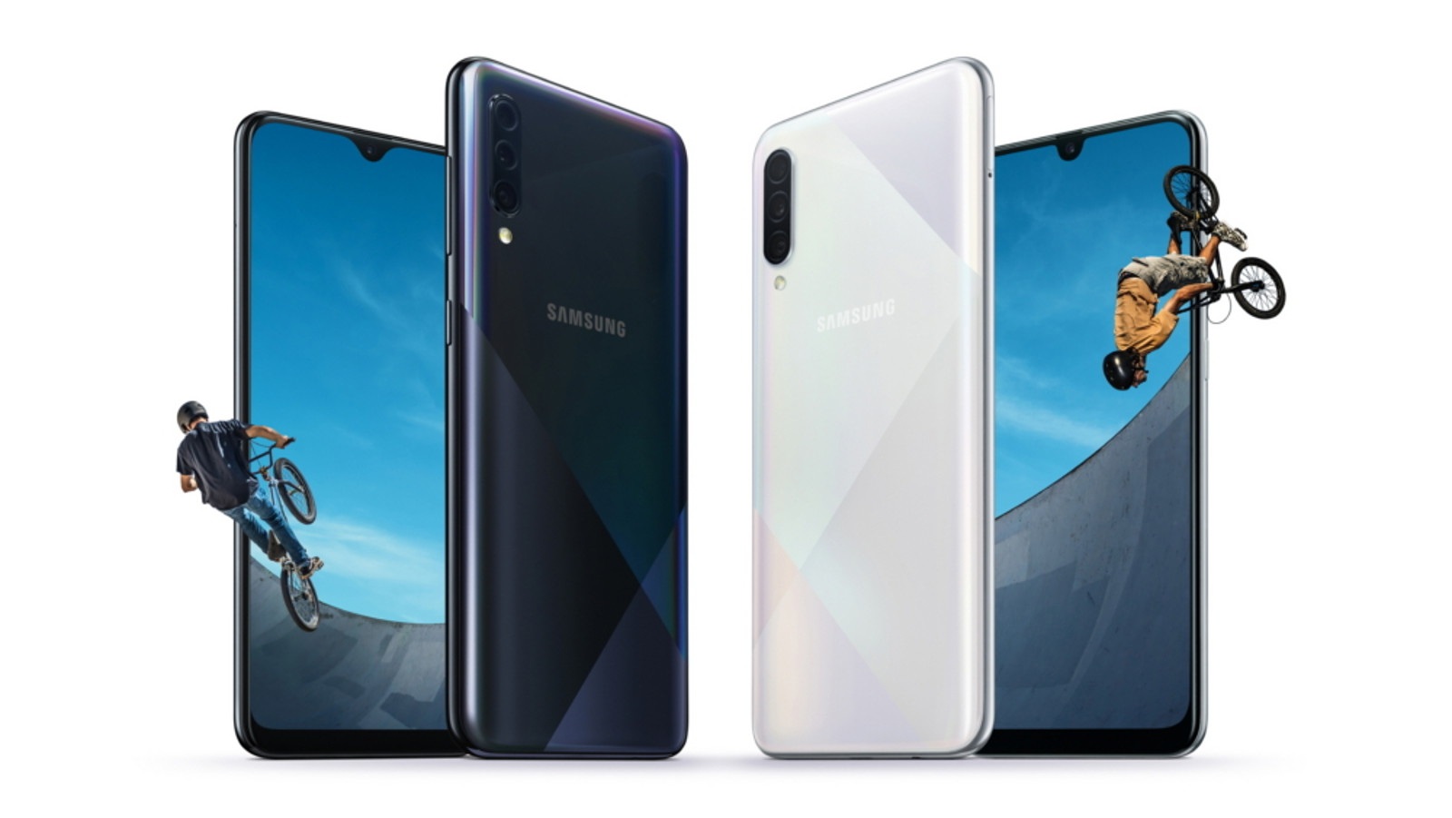 Samsung trình làng bộ đôi smartphone tầm trung với 3 camera, cảm biến vân tay dưới màn hình