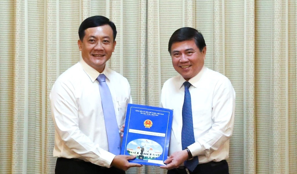 Trưởng Khu Nam được bổ nhiệm giữ chức Chánh Văn phòng UBND TPHCM