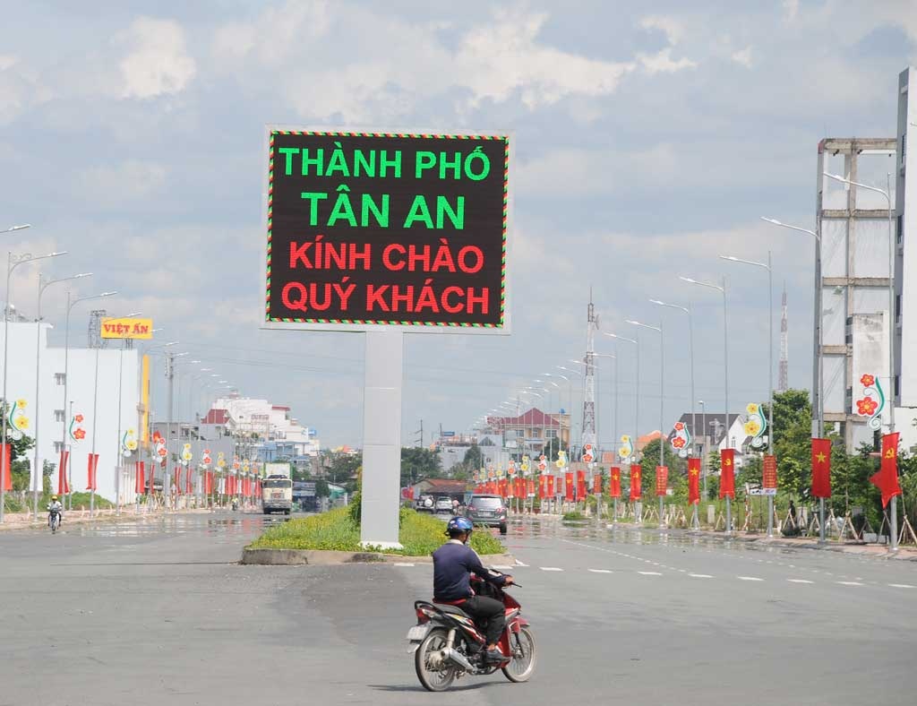 Thành phố Tân An được công nhận là đô thị loại II