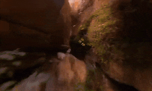 Clip: Choáng ngợp với cảnh phim ghi hình trong hẻm núi “siêu hẹp”