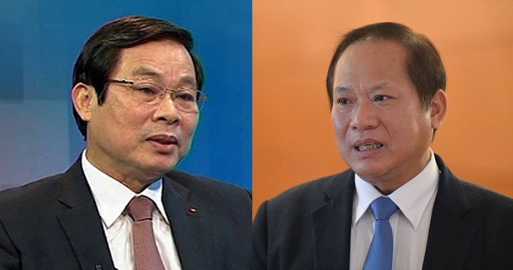 Khai trừ Đảng với 2 cựu Bộ trưởng Nguyễn Bắc Son, Trương Minh Tuấn