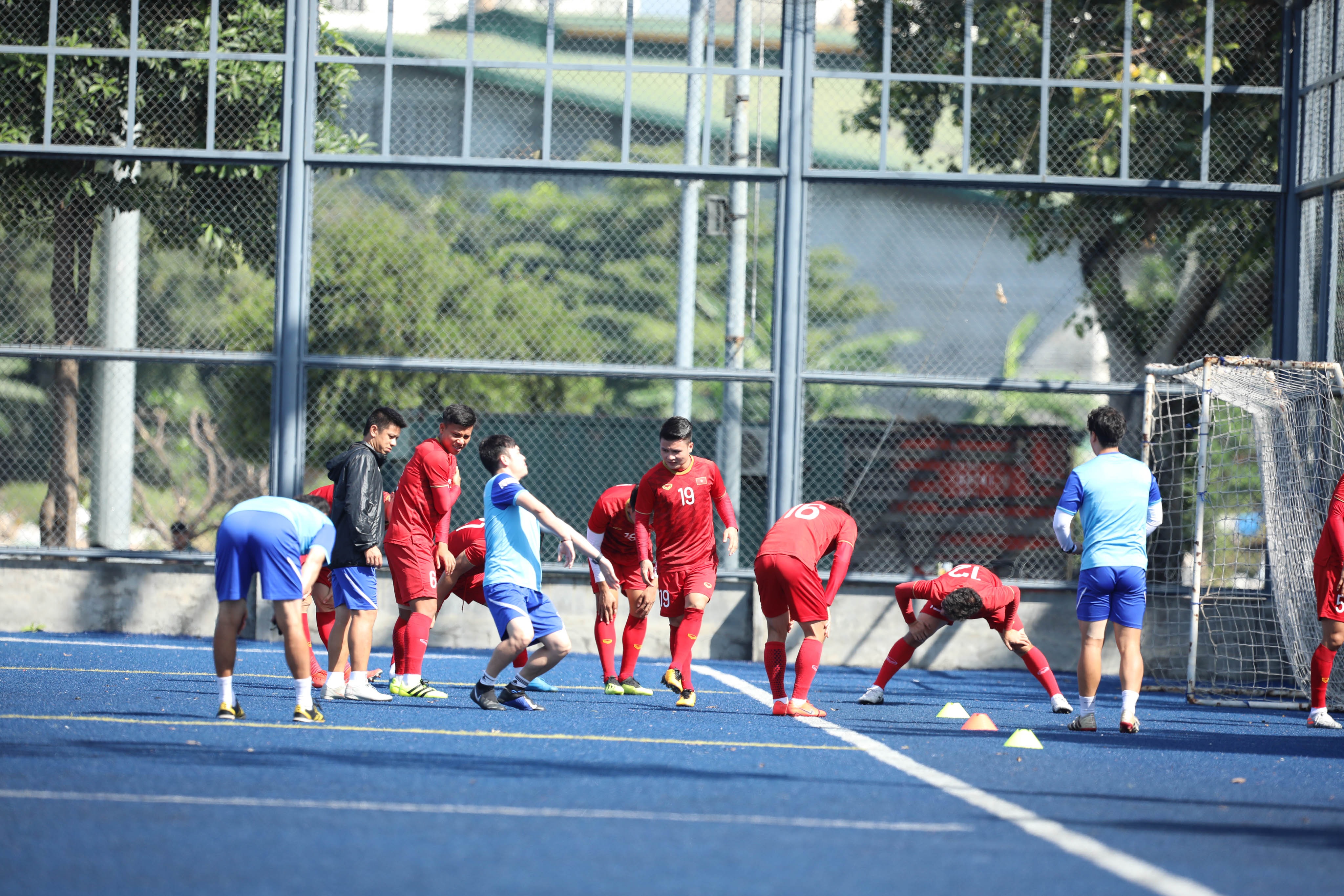 An ninh bảo vệ nghiêm ngặt, thầy Park tính kế chờ đấu U22 Lào