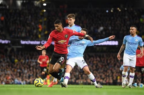 Man City 1-2 Man Utd: Rashford, Martial lập công