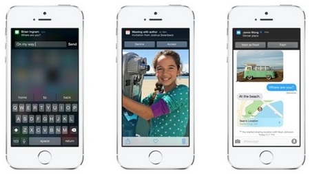 Những tính năng mới đáng chú ý được trang bị trên iOS 8 của Apple