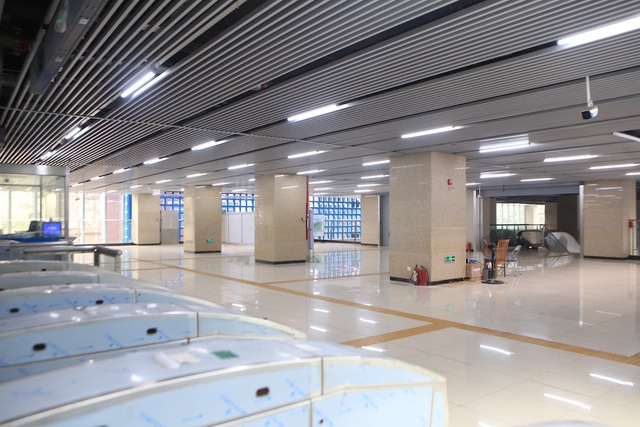 Bên trong nhà ga tàu điện Cát Linh - Hà Đông trước ngày vận hành - 4 Bên trong nhà ga tàu điện Cát Linh - Hà Đông trước ngày vận hành - 4
