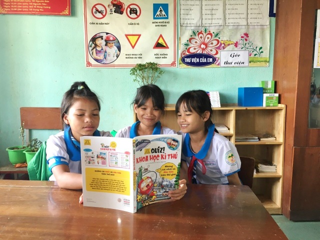Lần đầu tiên huyện miền núi Nam Trà My đưa thư viện vào lớp học - 4