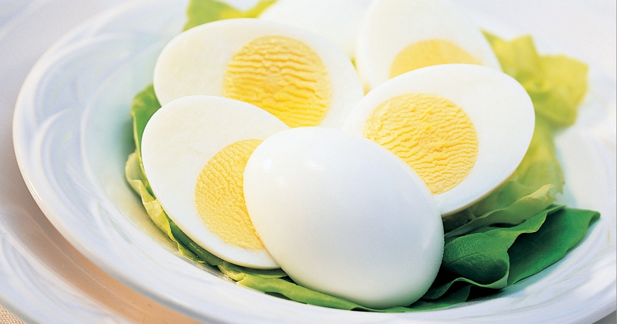 Trứng luộc giúp cơ thể hấp thu 100% dưỡng chất | Báo Dân trí