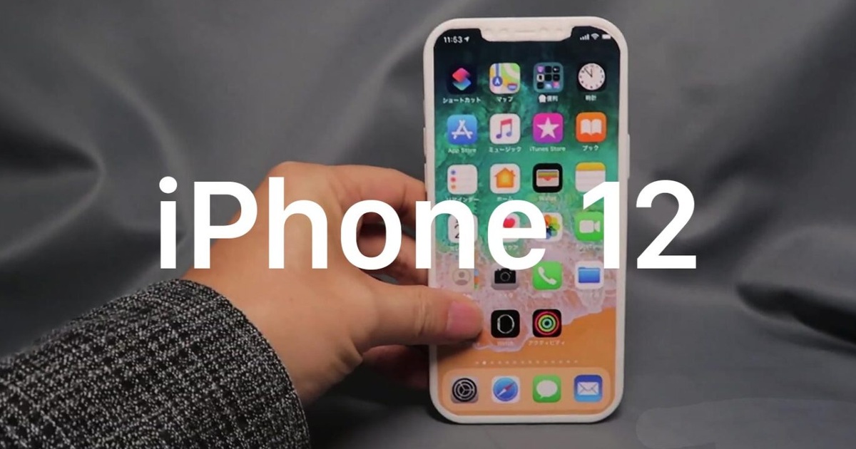 Lộ ảnh iPhone 12 với thiết kế phẳng tựa iPhone 5s