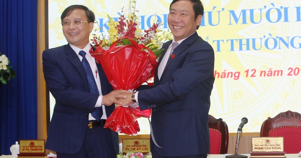 Hà Nam bầu bổ sung Phó Chủ tịch UBND tỉnh