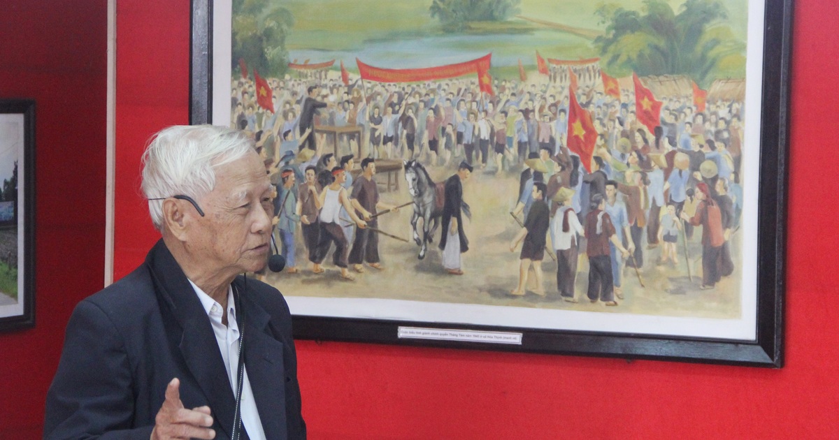 Ký ức về lá cờ của Đảng trong chiến thắng Đồng khởi Hòa Thịnh