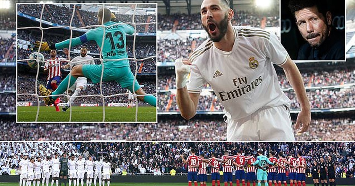 Những khoảnh khắc Real Madrid đánh bại Atletico và vững ngôi đầu La Liga