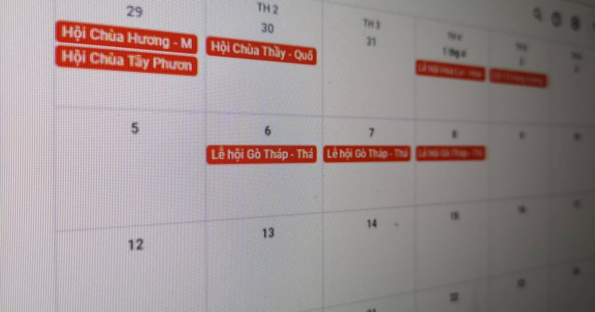 Tạo lịch nhắc các ngày Giỗ, ngày Lễ đầu năm bằng Google Calendar