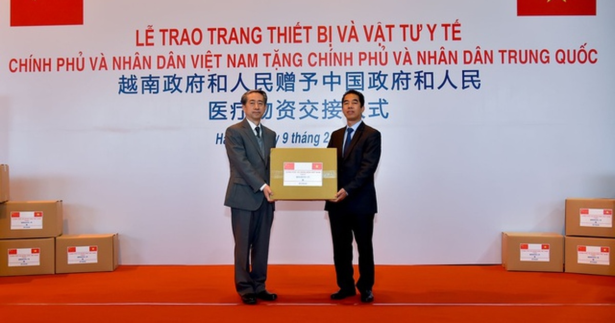 Trung Quốc cảm ơn Việt Nam hỗ trợ ứng phó virus corona