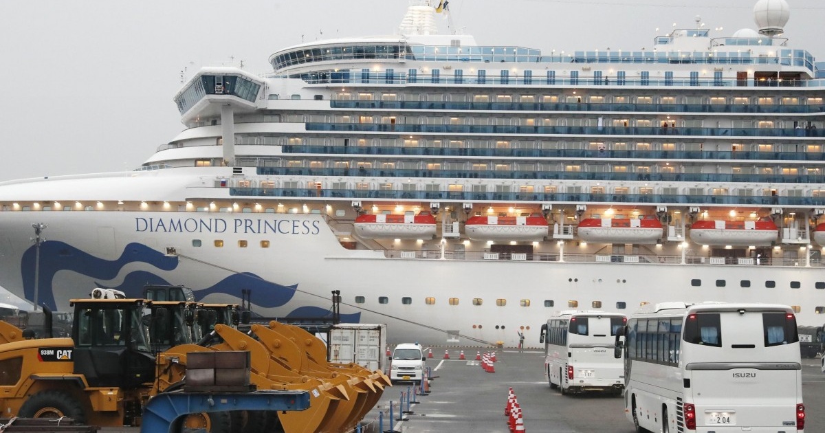 Thêm 99 người nhiễm virus corona trên du thuyền ở Nhật Bản