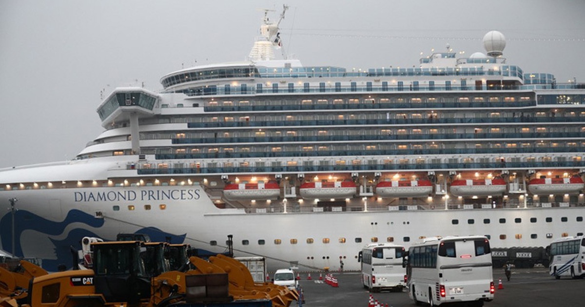 542 người nhiễm virus corona trên du thuyền ở Nhật Bản