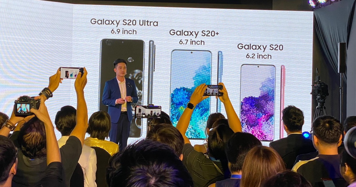 Samsung Galaxy S20 chính thức ra mắt tại Việt Nam, giá từ 21,5 triệu đồng