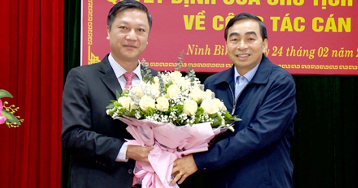 Ninh Bình bổ nhiệm Giám đốc Sở Nội vụ và Sở Kế hoạch và Đầu tư