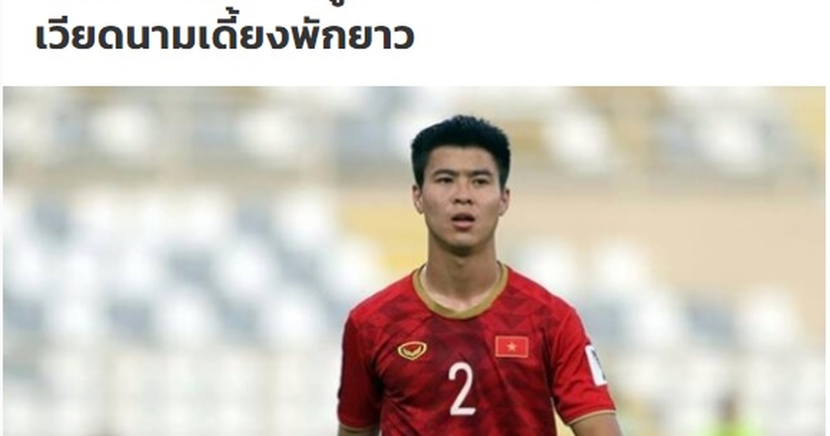 Báo Thái Lan hả hê trước nỗi đau của đội tuyển Việt Nam