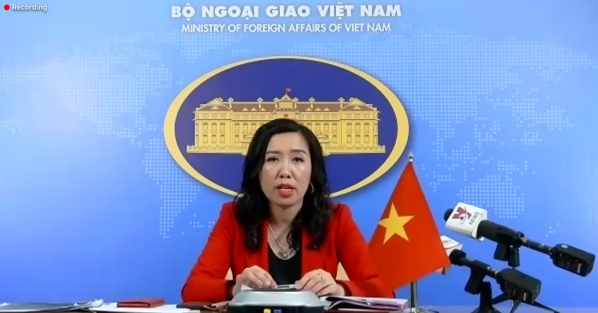 Việt Nam lên tiếng về 2 vụ xâm phạm chủ quyền tại Trường Sa