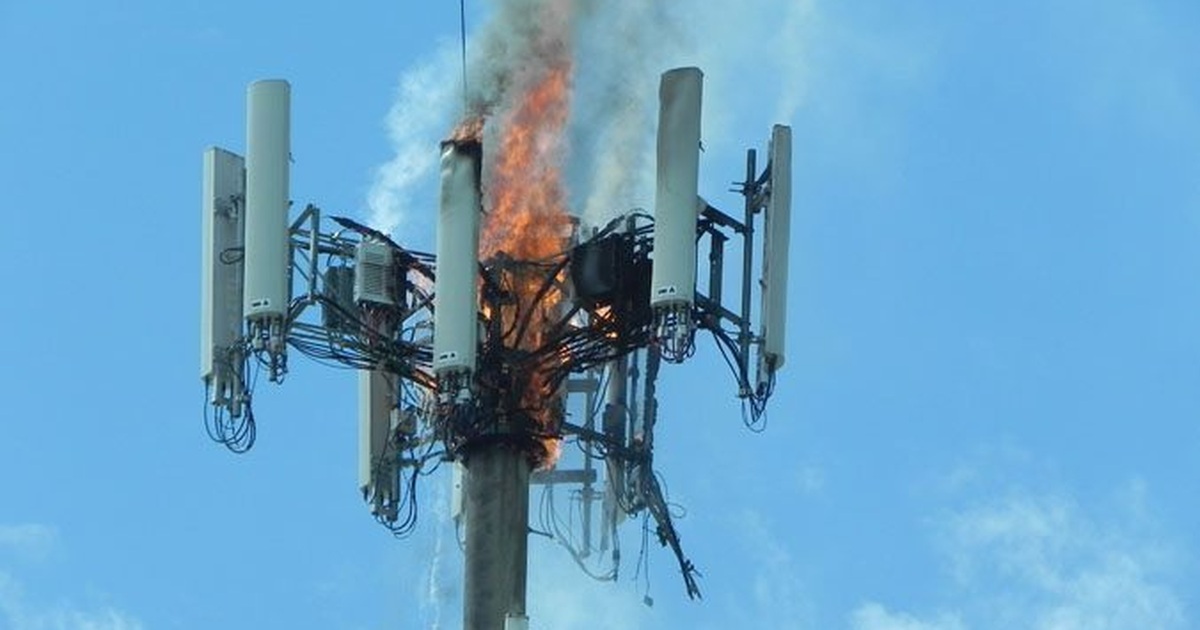 Thuyết âm mưu khiến người dân Anh đốt phá trạm phát sóng 5G