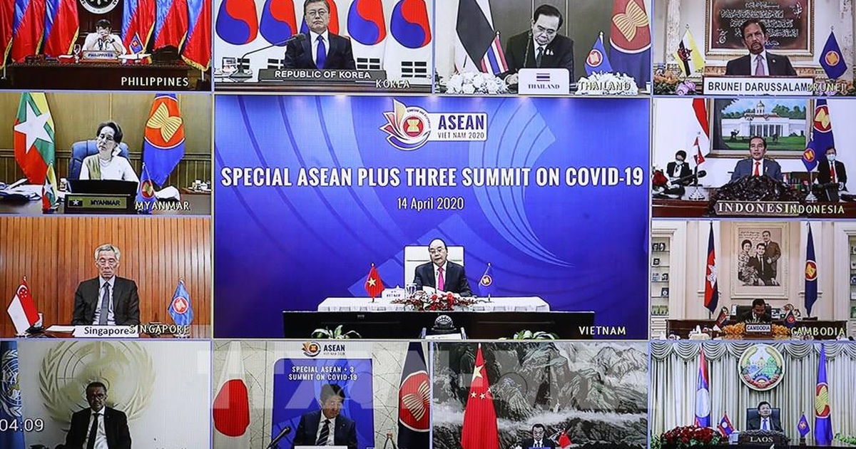 ASEAN+3 ra tuyên bố chung về ứng phó dịch bệnh Covid-19