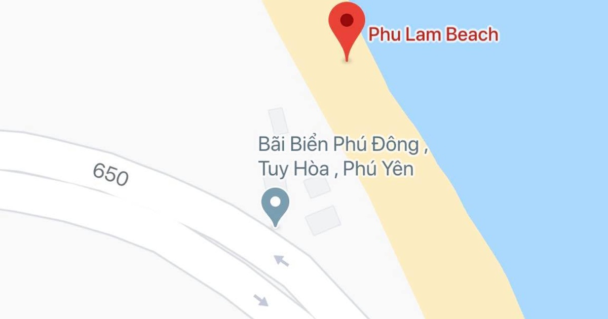 Google Maps đã sửa lỗi sai chú thích nghiêm trọng ở bãi biển Phú Yên