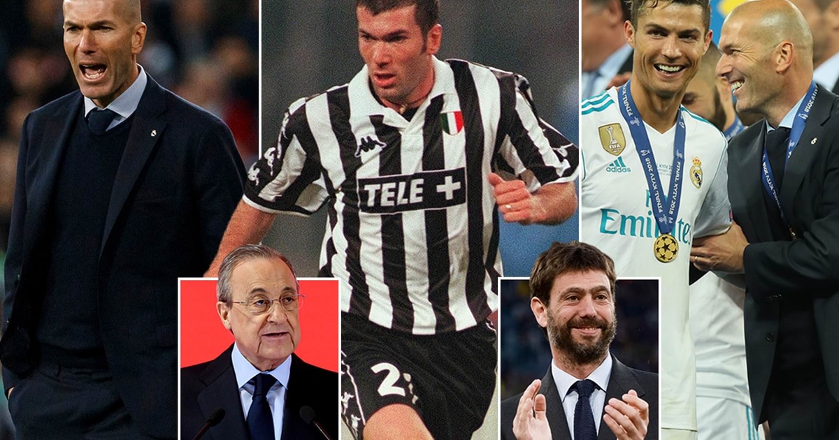 HLV Zidane rời Real Madrid, đi theo tiếng gọi của Juventus?