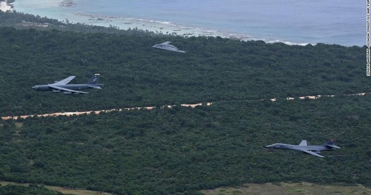 Giải mật hành động bất thường của máy bay ném bom Mỹ ở đảo Guam