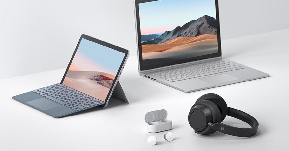 Microsoft ra mắt loạt máy tính Surface cùng tai nghe không dây thế hệ mới | Báo Dân trí