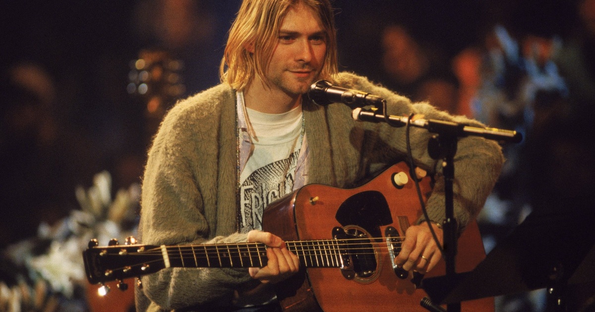 Cây guitar của huyền thoại âm nhạc Kurt Cobain có giá 1 triệu USD