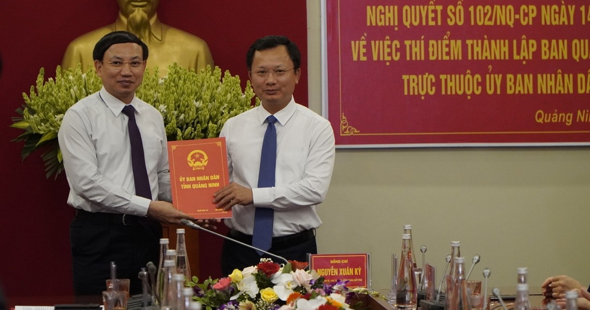 Phó Chủ tịch Quảng Ninh kiêm nhiệm Trưởng Ban quản lý khu kinh tế Vân Đồn