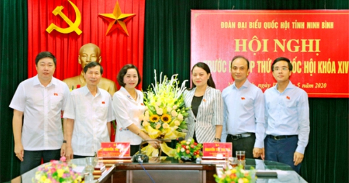 Tân Bí thư Ninh Bình được bầu làm Trưởng Đoàn ĐBQH tỉnh