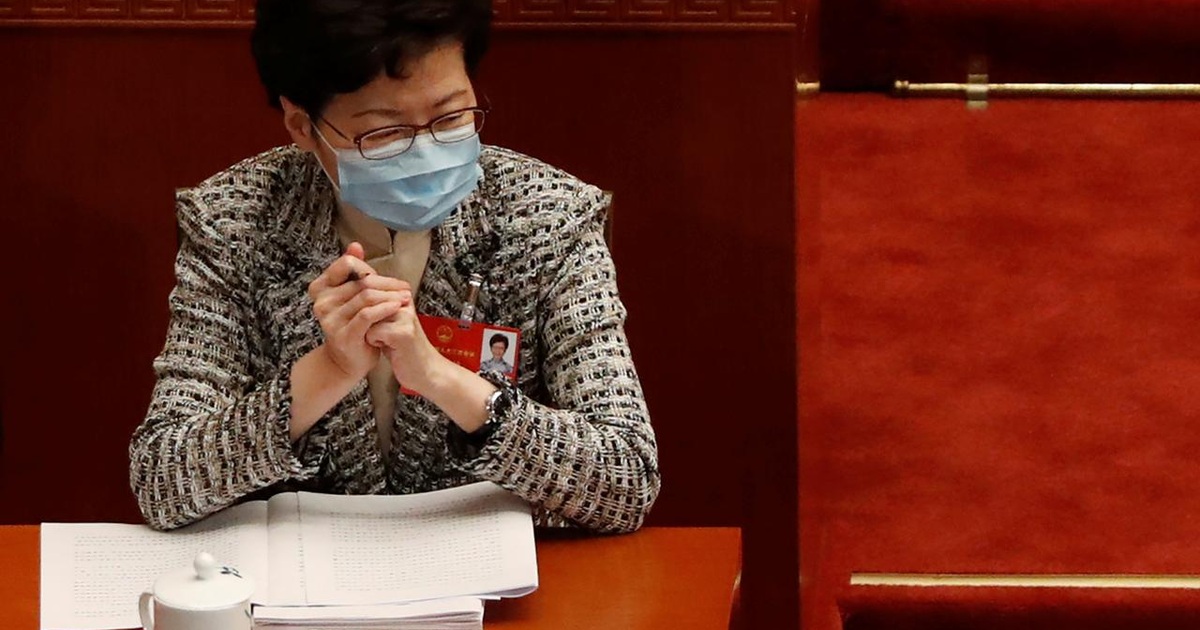 Trưởng đặc khu Hong Kong ủng hộ dự luật an ninh của Trung Quốc