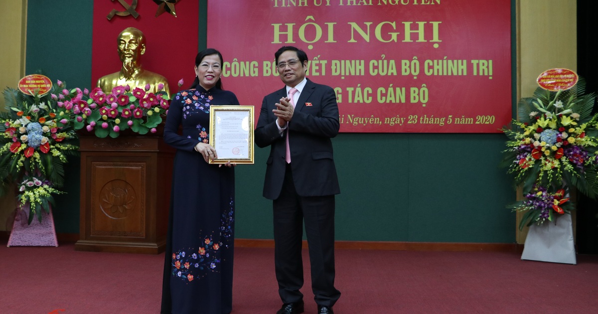 Bà Nguyễn Thanh Hải làm Bí thư Tỉnh uỷ Thái Nguyên