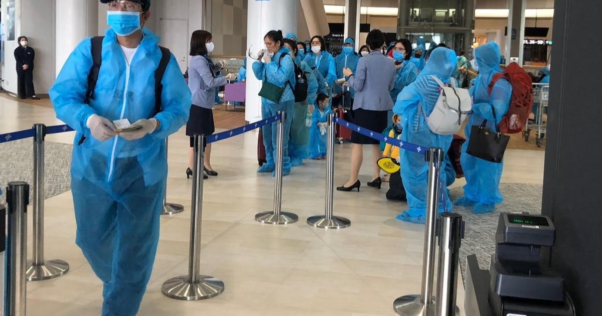 Hà Nội đón hơn 340 người Việt hồi hương từ Nhật
